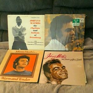 Johnny Mathis Records collection of 6